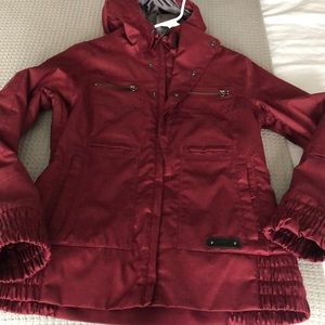 Maroon Burton snow jacket